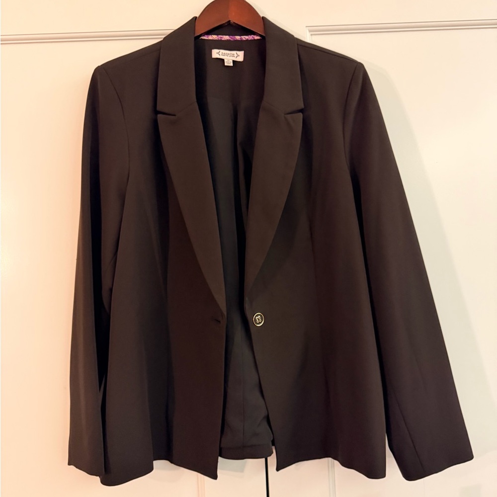 Nanette Lepore Elegant Black Blazer